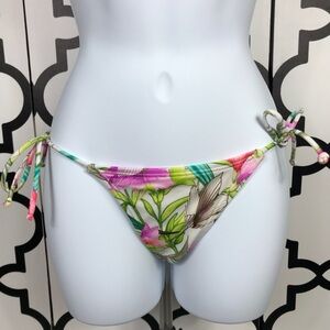 Floral Tie-Side Bikini Bottom